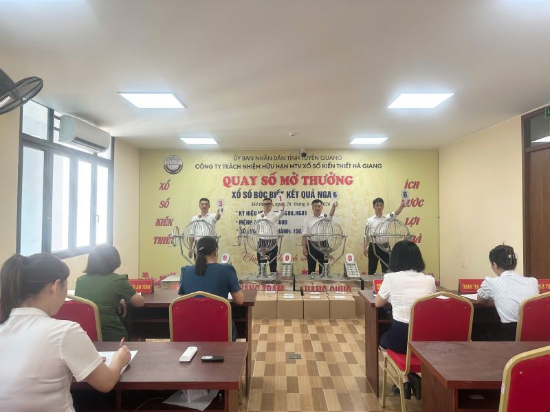 QUAY SỐ MỞ THƯỞNG XỔ SỐ BÓC BIẾT KẾT QUẢ NGAY ĐỢT IV NĂM 2026